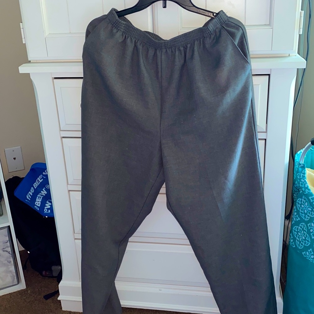 Vintage High-Waist Trousers
